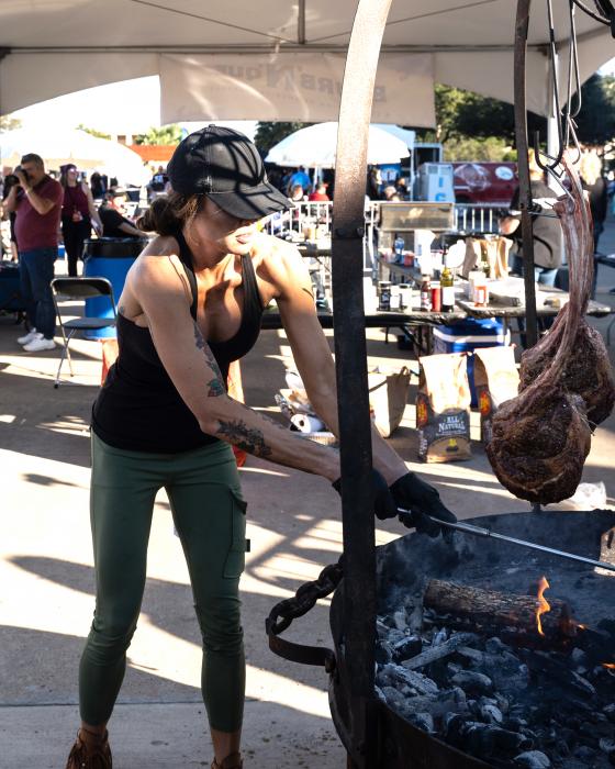 The Fire Woman Challenge Brought the Heat at the Ultimate Food Fest